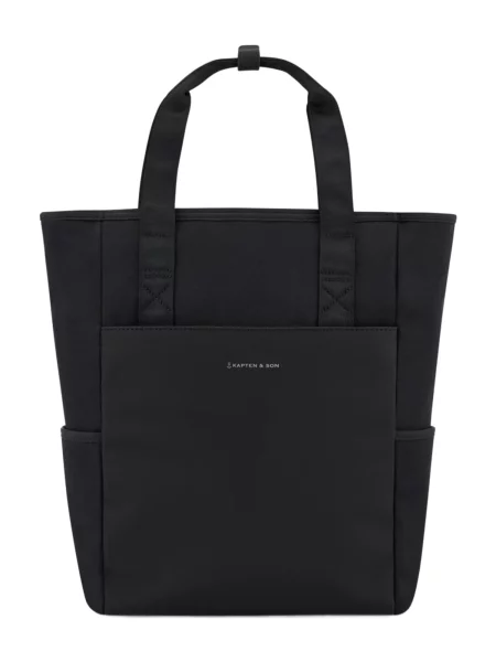 Kapten & Son Rucsac Lindby / alb negru