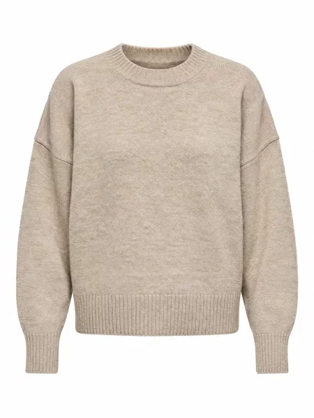 Grimelange Svetr Pullover přírodní bílá