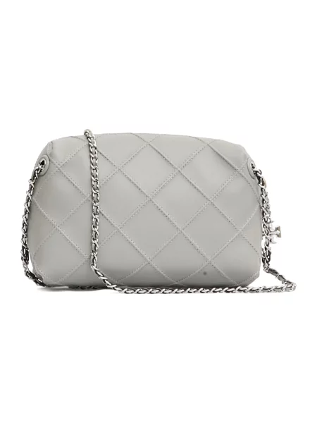 Torebka Tory Burch pikowana szara