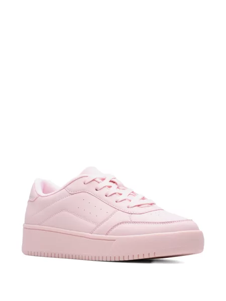 Sneakersy dziecięce Clarks różowe