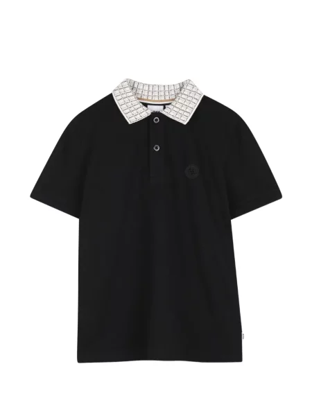 Koszulka polo dziecięca Bosswear czarna
