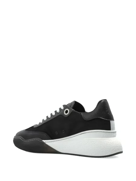 Sneakers Stella Mccartney με κορδόνια με πλατφόρμα με δαντέλα μαύρο