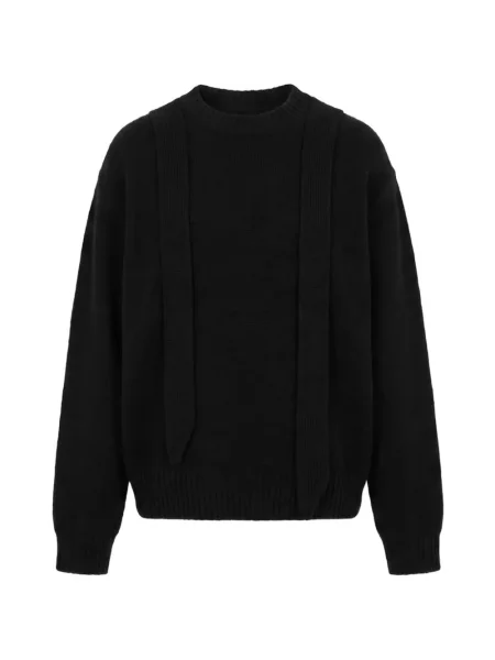 Pulover Sacai de lână negru