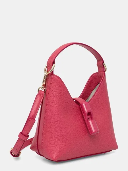 Кожаная сумка хобо Furla