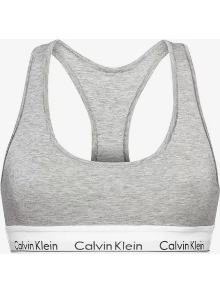 Biustonosz Calvin Klein Style Classic w kolorze szarym XS szary