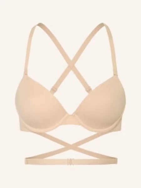 Chantelle Biustonosz Z Fiszbinami Open Back beige beżowy
