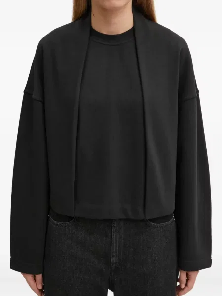 Hanorac crewneck Sportmax negru