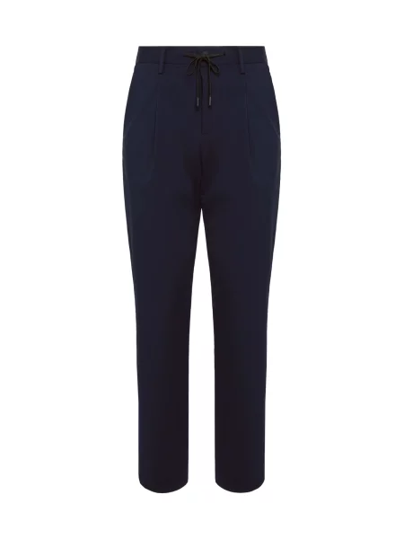 Boggi Milano Pantaloni eleganți marin albastru