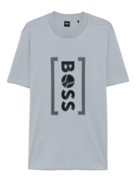 Tričko Boss sivá