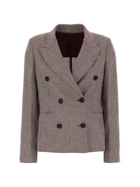 Sacou Brunello Cucinelli lung maro