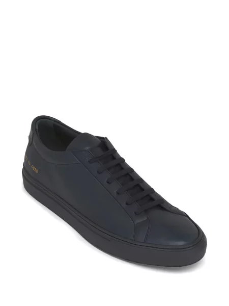 Sneakerși Common Projects din piele albastru
