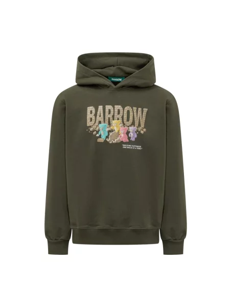Bluza z kapturem Barrow z kapturem z długim rękawem zielona