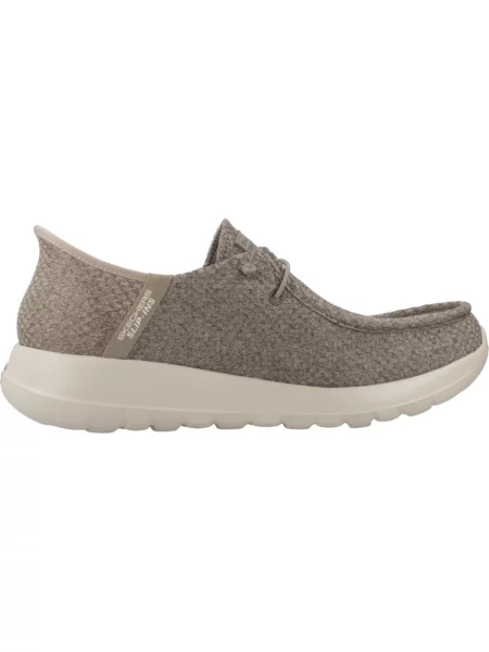 Półbuty Skechers sznurowane szare
