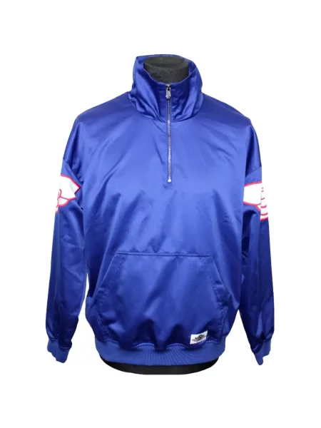 Pantaloni Nike cu autograf albastru