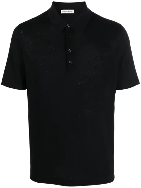 Polo Goes Botanical din lână merinos negru