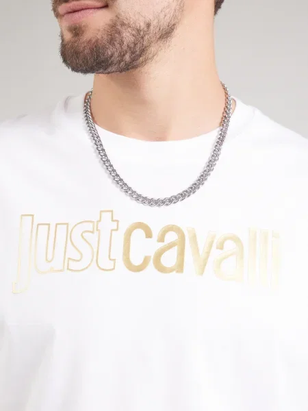 Just Cavalli Tricou alb