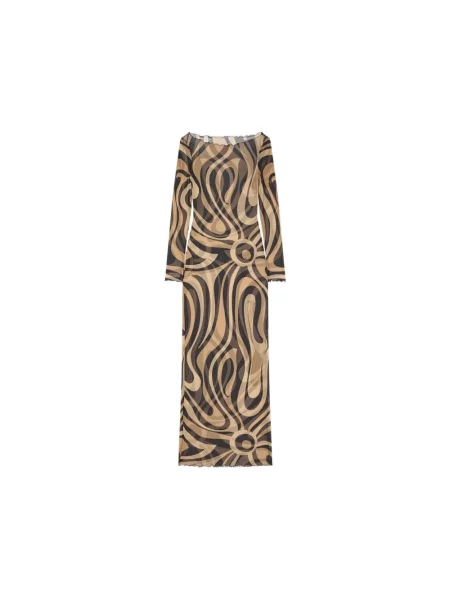 Sukienka Pucci w geometryczne wzory