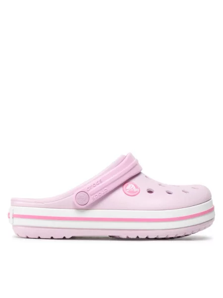 Шлепанцы Crocs розовые