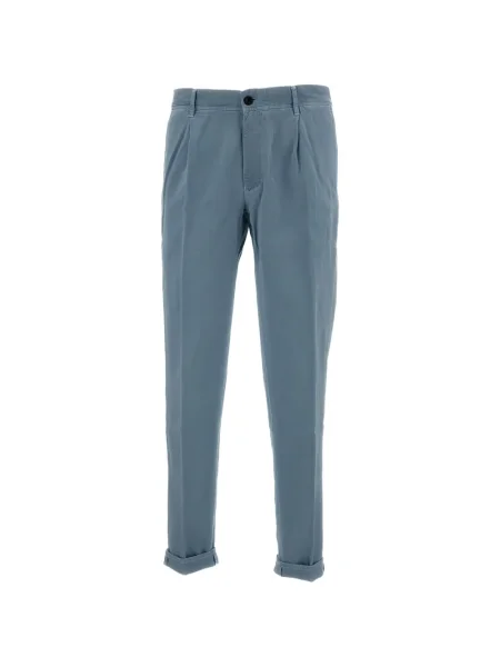 Pantaloni Incotex plisate albastru