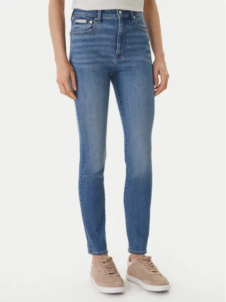 Calvin Klein Jeans Jeans hlače Skinny Fit modra