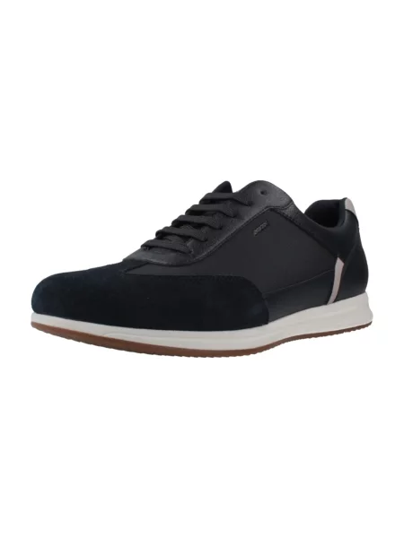 Sneakersy Geox skórzane niebieskie
