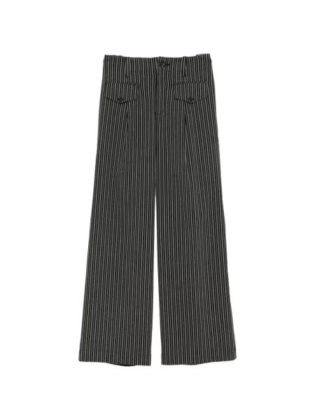 Pantaloni Issey Miyake cu dungi gri