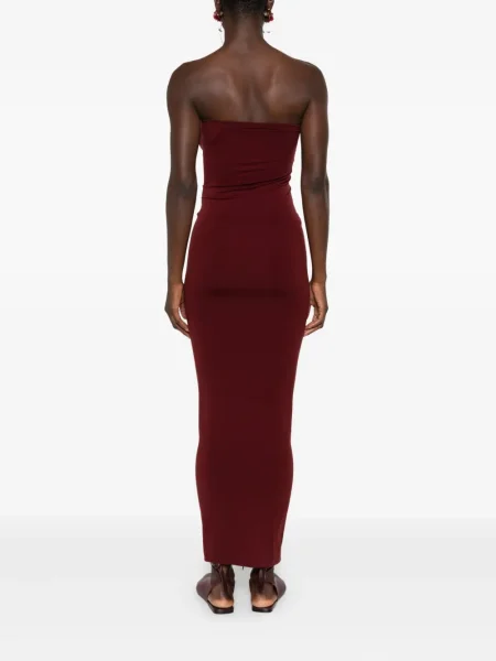 Rochie maxi Wolford de costum roșu