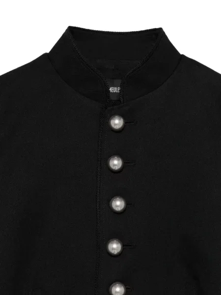 Gulerat geacă Ann Demeulemeester negru