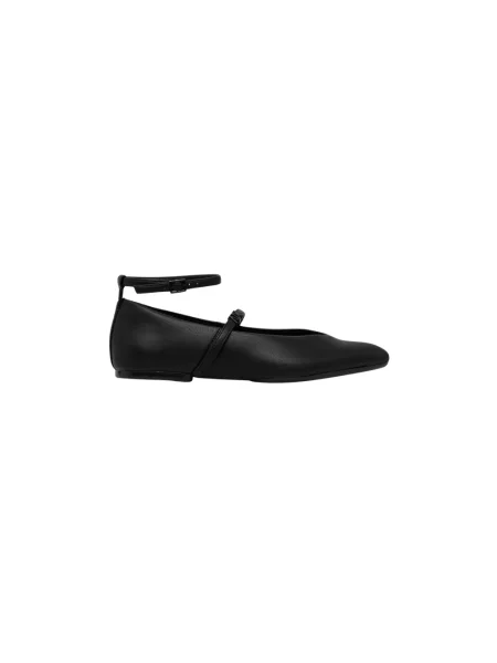 Armani Exchange baleriny czarny