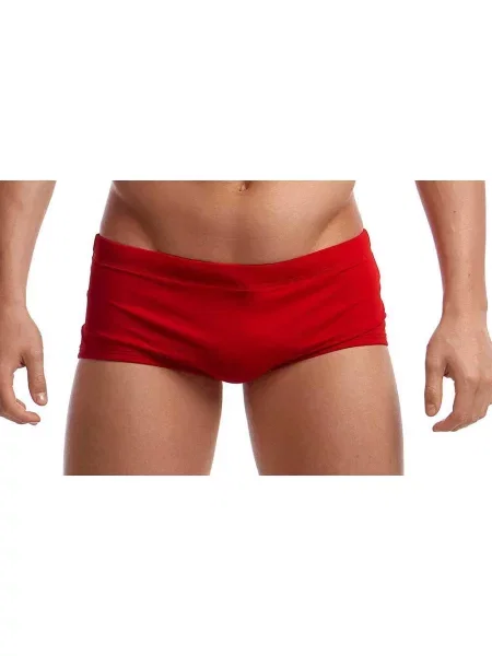 Kąpielówki Funky Trunks STILL RED trunki sidewinder czarne