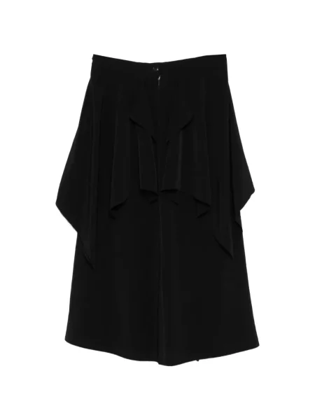 Spódnica Ys z krepy czarna