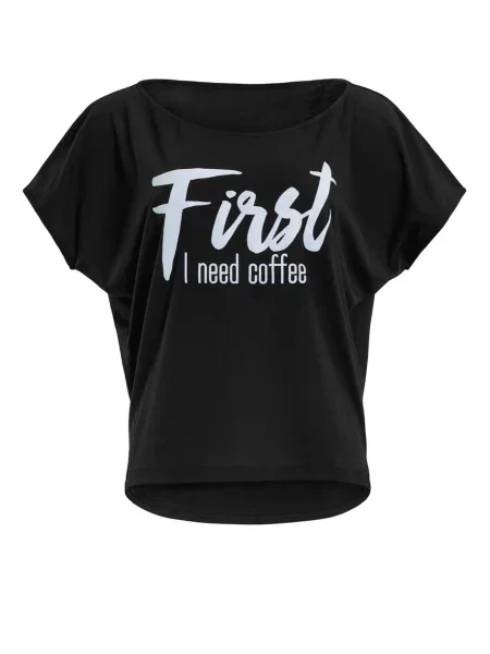 Winshape Tricou funcțional negru alb