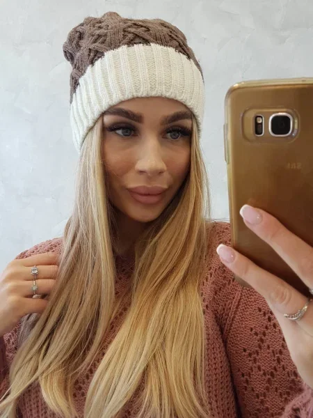 Șapcă Kesi din fleece maro