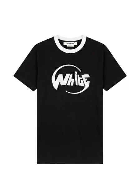 Tricou Off-white cu imagine alb