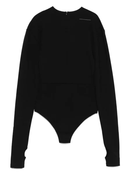Bodyčko Mm6 Maison Margiela čierna