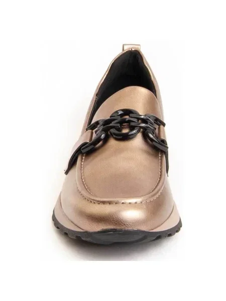 Pantofi Montevita auriu