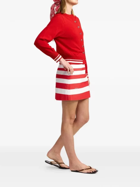 Kardigan Aston Studio czerwony