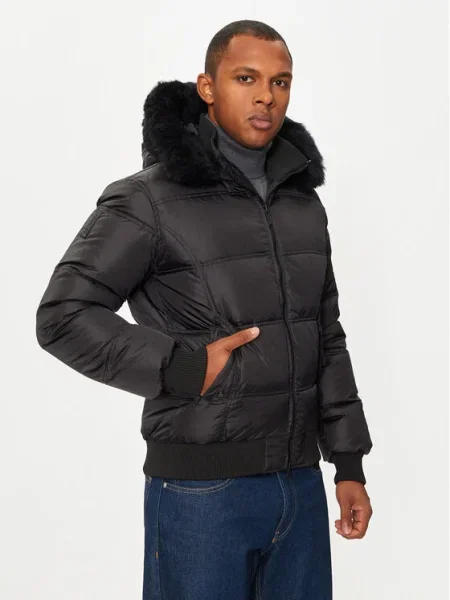 Bomboogie Geacă din puf negru