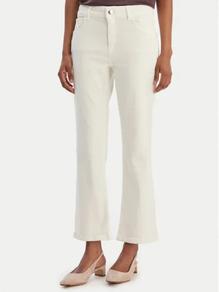 Marella Текстилни панталони Sfinge Екрю