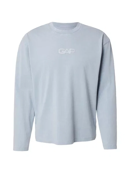 GAP Tricou albastru deschis / deschis gri