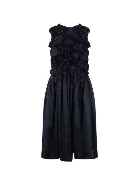 Rochie midi Comme Des Garçons cu volane albastru
