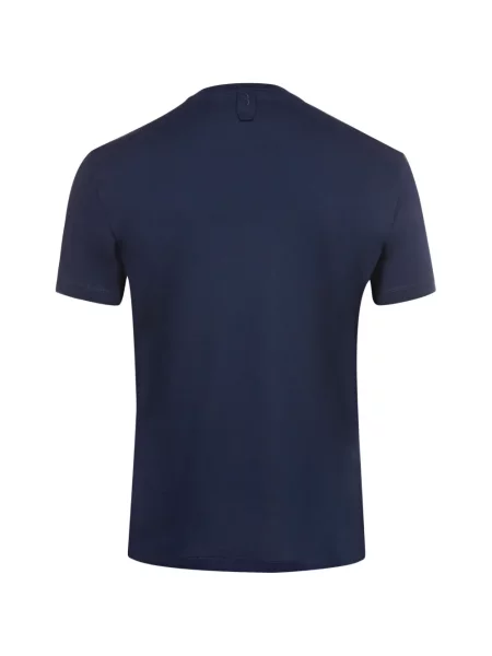 Tricou Billionaire cu broderie albastru