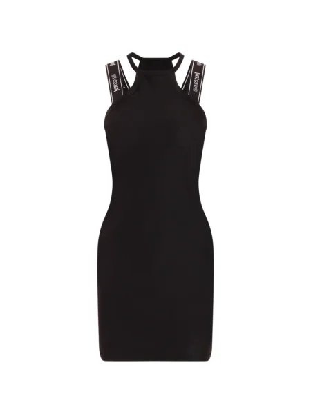 Rochie mini Just Cavalli de costum cu bretele mini negru