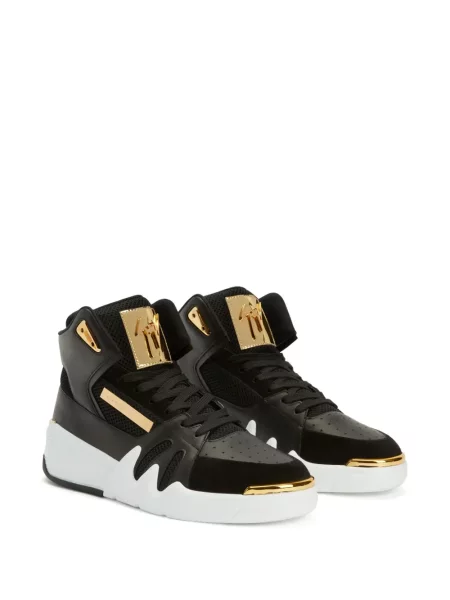 Sneakerși Giuseppe Zanotti din piele negru