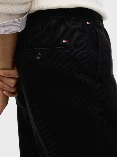 Вельветовые брюки Tommy Hilfiger черные