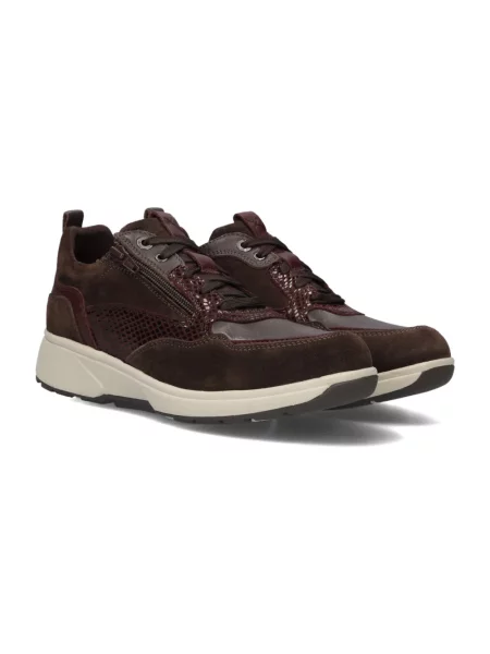 Sneakersy Xsensible zamszowe brązowe