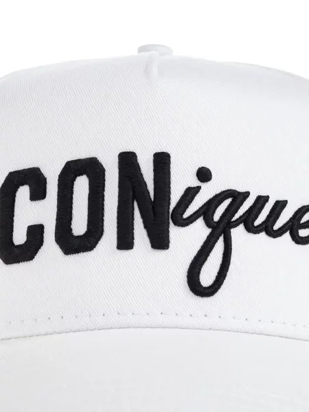 Șapcă Dsquared2 cu broderie alb