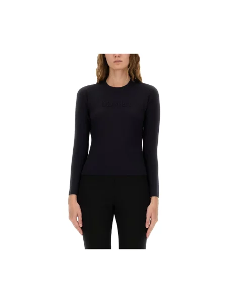 Sweter Max Mara wełniany niebieski