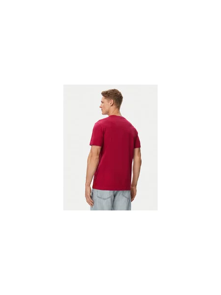 Beverly Hills Polo Club Majica Bordo Regular Fit rdeča