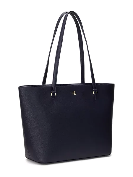 Geantă shopper Lauren Ralph Lauren din piele